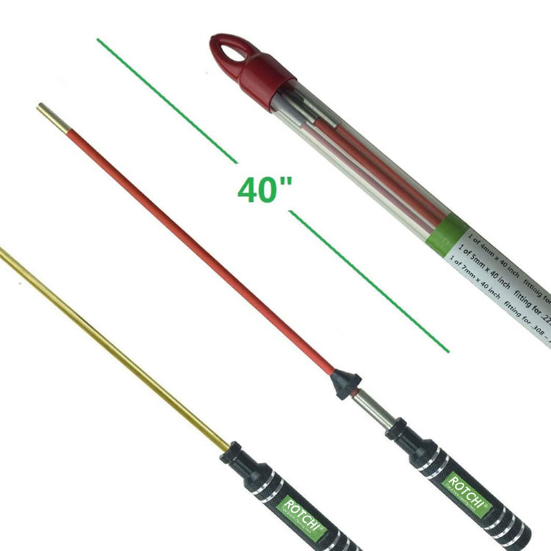 アルミニウムハンドル高速回転PVCスチールガンクリーニングロッド