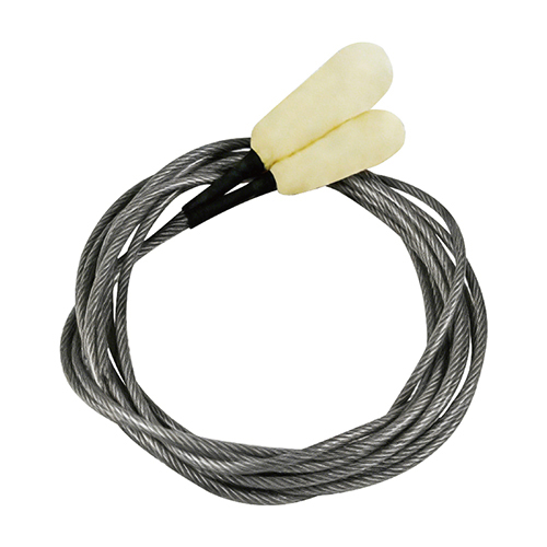 エアガンバレルのクイッククリーニングに最適な長いケーブル付きのフォームスワブ、4.5mm または .223/5.56mm。