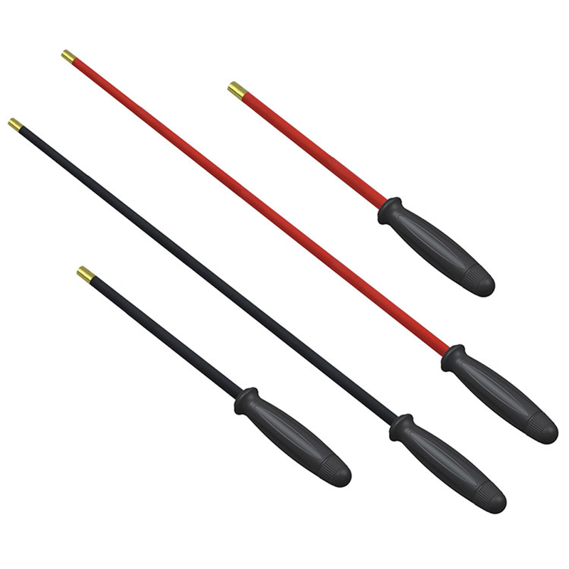 プラスチックハンドル高速回転PVCスチールガンクリーニングロッド