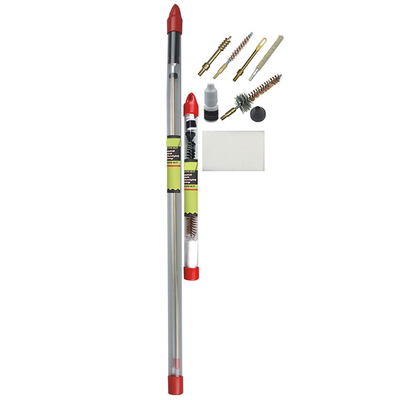 ライフルクリーニングキットワンピースロングロッドハンギングチューブパック