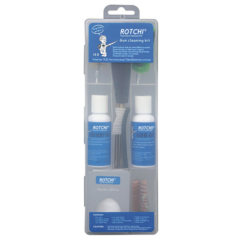 透明ボックス エアガン ガンクリーニングキット オイルボトル付き