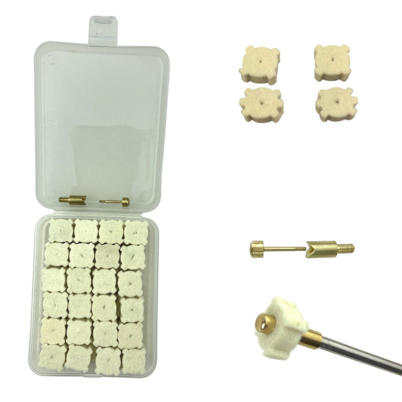 ガンチャンバークリーニング用ウールスターOPPプラスチックケースパック